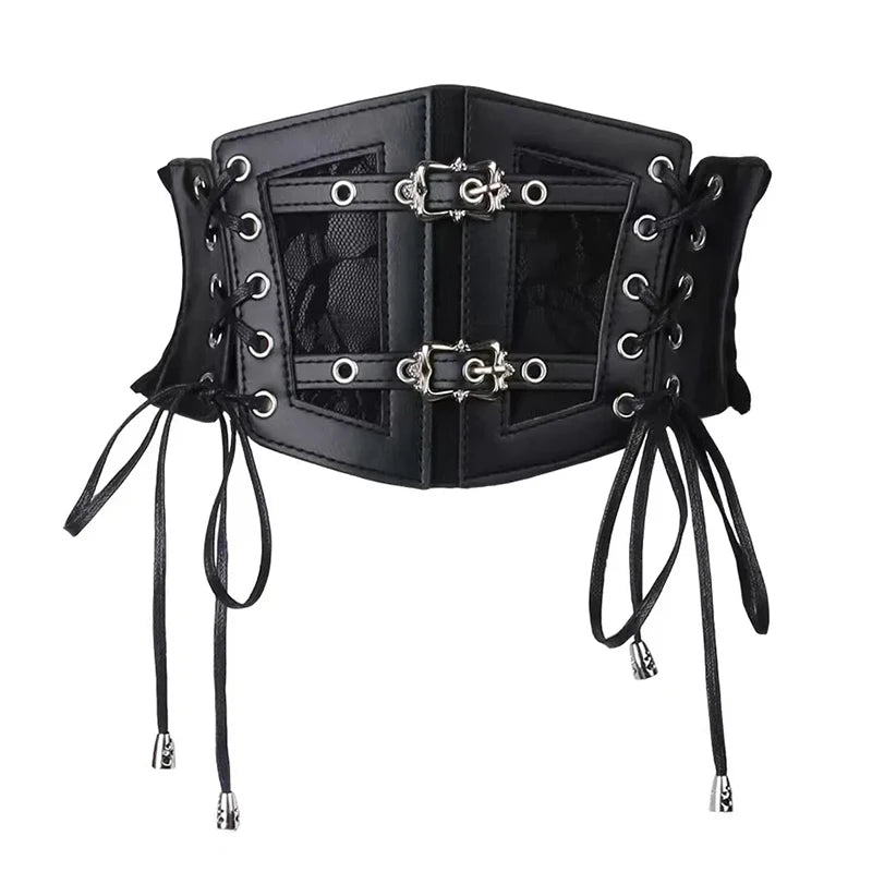 Gothic Lace Corset Belt