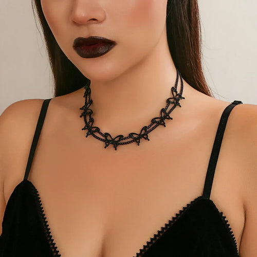 Velvet Gothic Choker Necklace