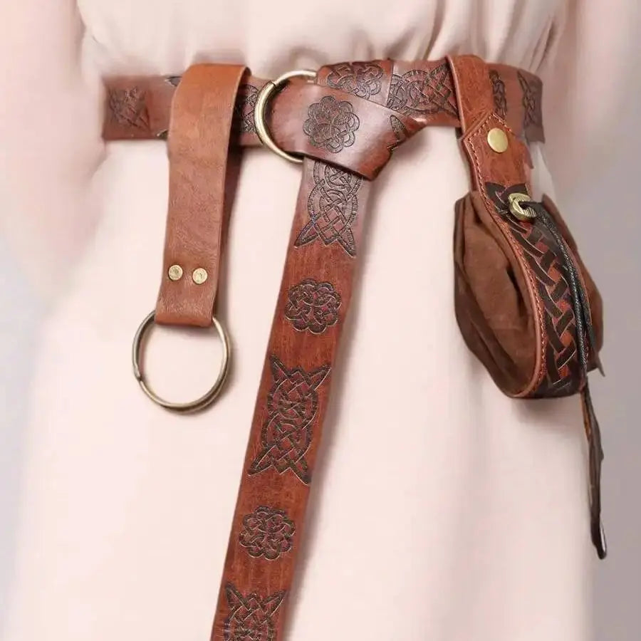 Medieval Belt & Pouch Set