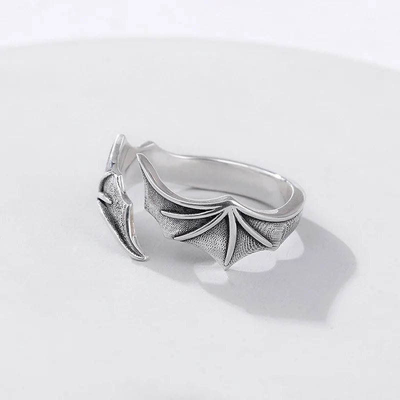 Angel & Demon Wings Gothic Ring
