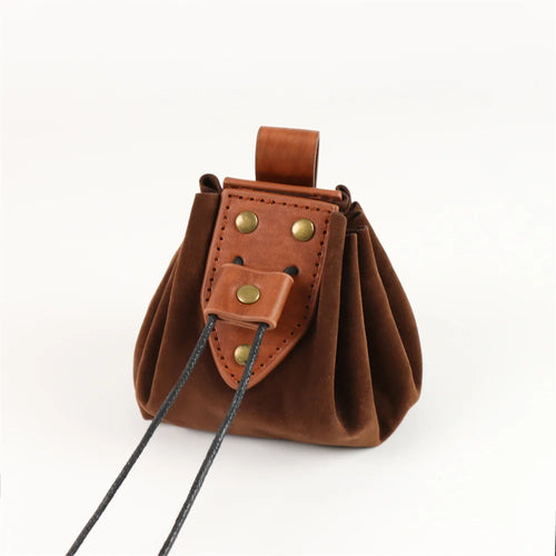 Medieval Leather Coin Pouch