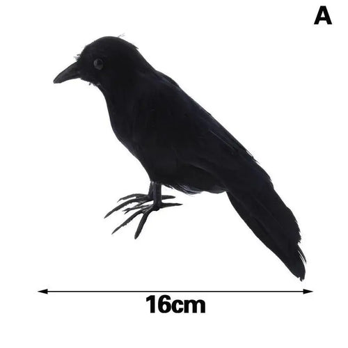 Artificial Crow Decoration
