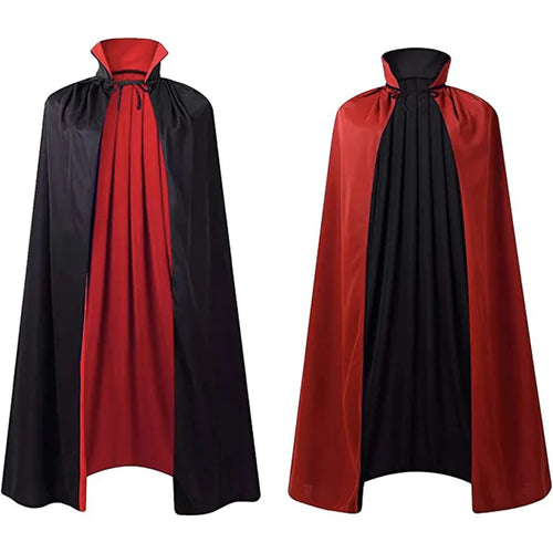 Crimson Dusk Reversible Cloak