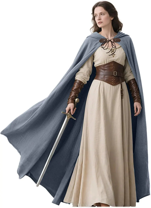 L’VOW Medieval Hooded Cloak