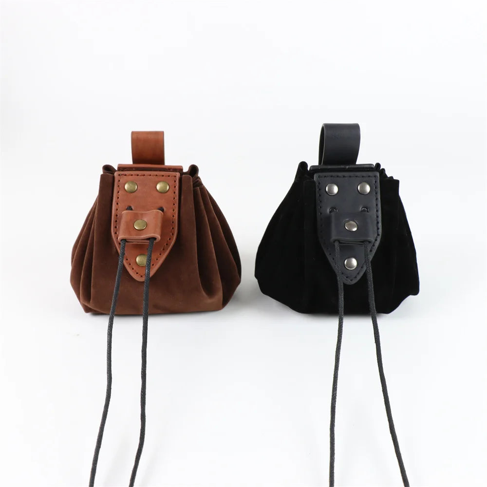 Medieval Leather Coin Pouch