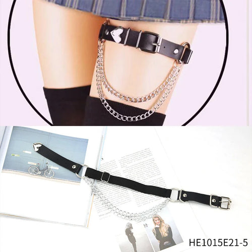 Gothic Rivet Spike Choker Necklace