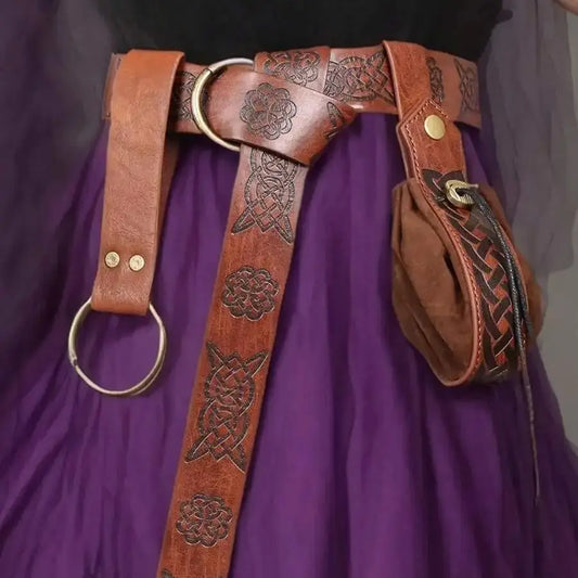 Medieval Belt & Pouch Set