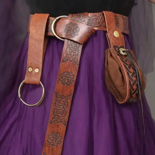Medieval Belt & Pouch Set
