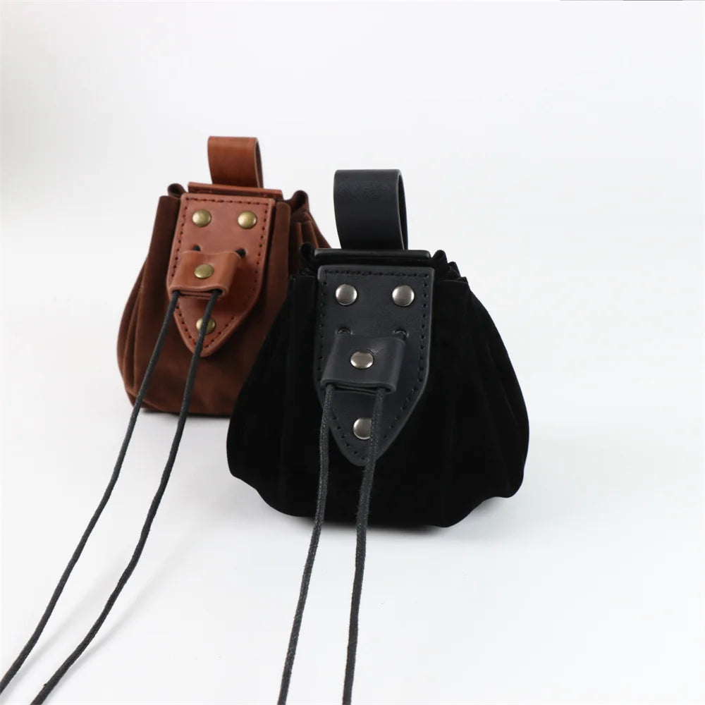 Medieval Leather Coin Pouch