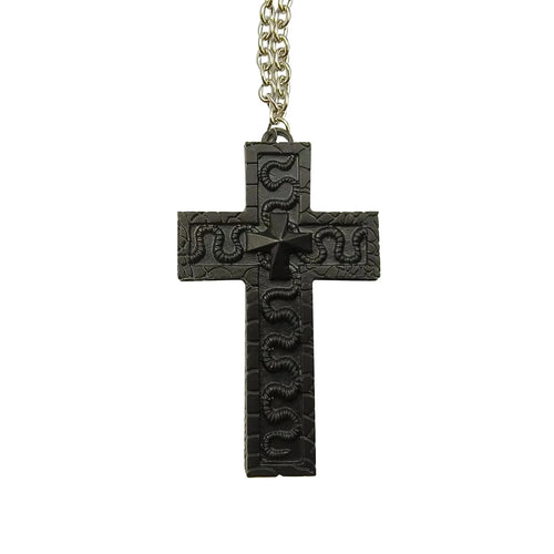 Cross Pendant Necklace with Secret Compartment