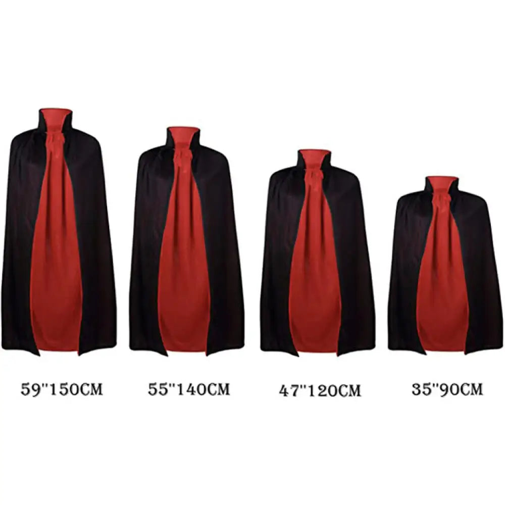 Crimson Dusk Reversible Cloak