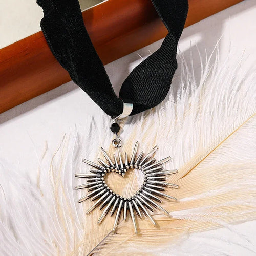 Velvet Gothic Choker Necklace