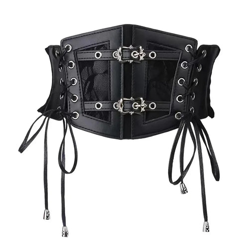 Gothic Lace Corset Belt