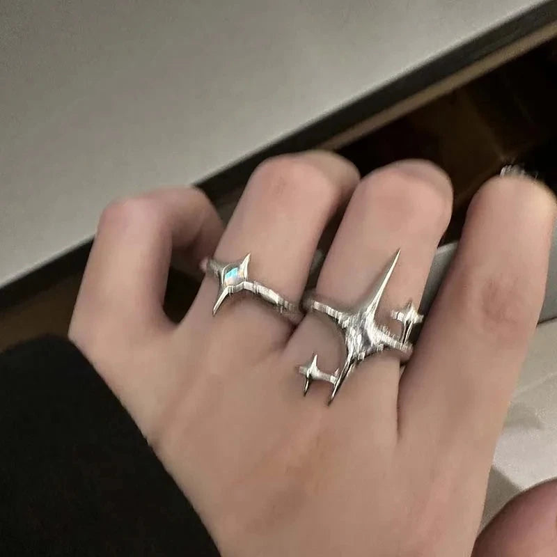 Star & Cross Gothic Ring