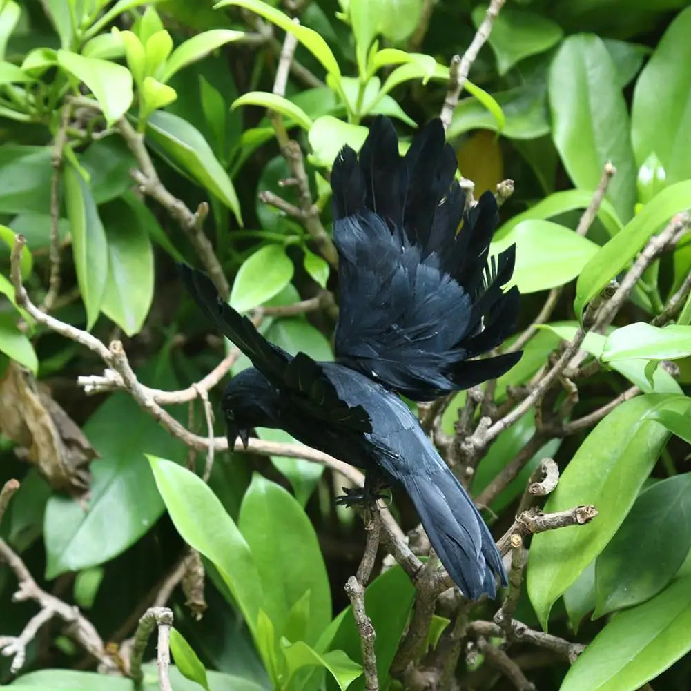 Artificial Crow Decoration