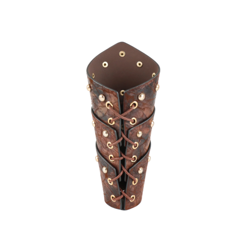 Viking Warrior Leather Bracers