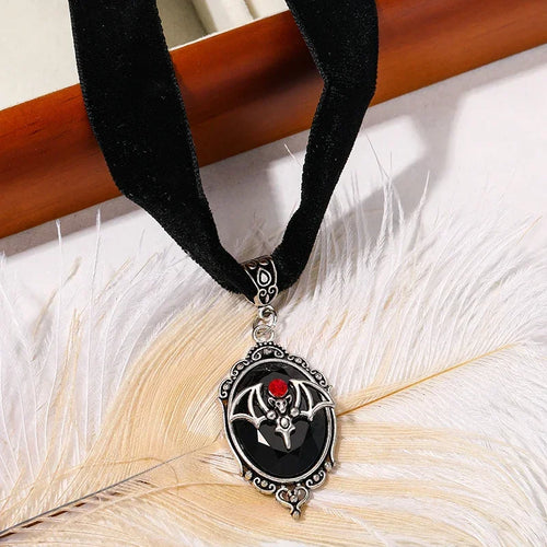 Velvet Gothic Choker Necklace
